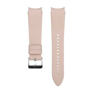 eses Kožený řemínek pro Samsung Galaxy Watch 4 a Watch 5 - Růžový, 20 mm
