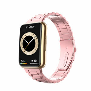 eses Kovový řemínek pro Huawei Watch Fit 2 - Růžový