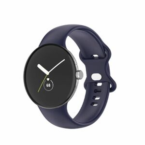 eses Silikonový řemínek pro Google Pixel Watch 1, 2 - Tmavě modrý, velikost S