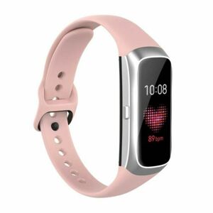 eses Silikonový řemínek pro Samsung Galaxy Fit - Světle růžový