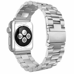 eses Kovový řemínek pro Apple Watch - Stříbrný, 38mm/40mm/41mm