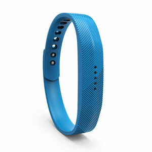 eses Silikonový řemínek modrý ve velikosti S pro Fitbit Flex 2